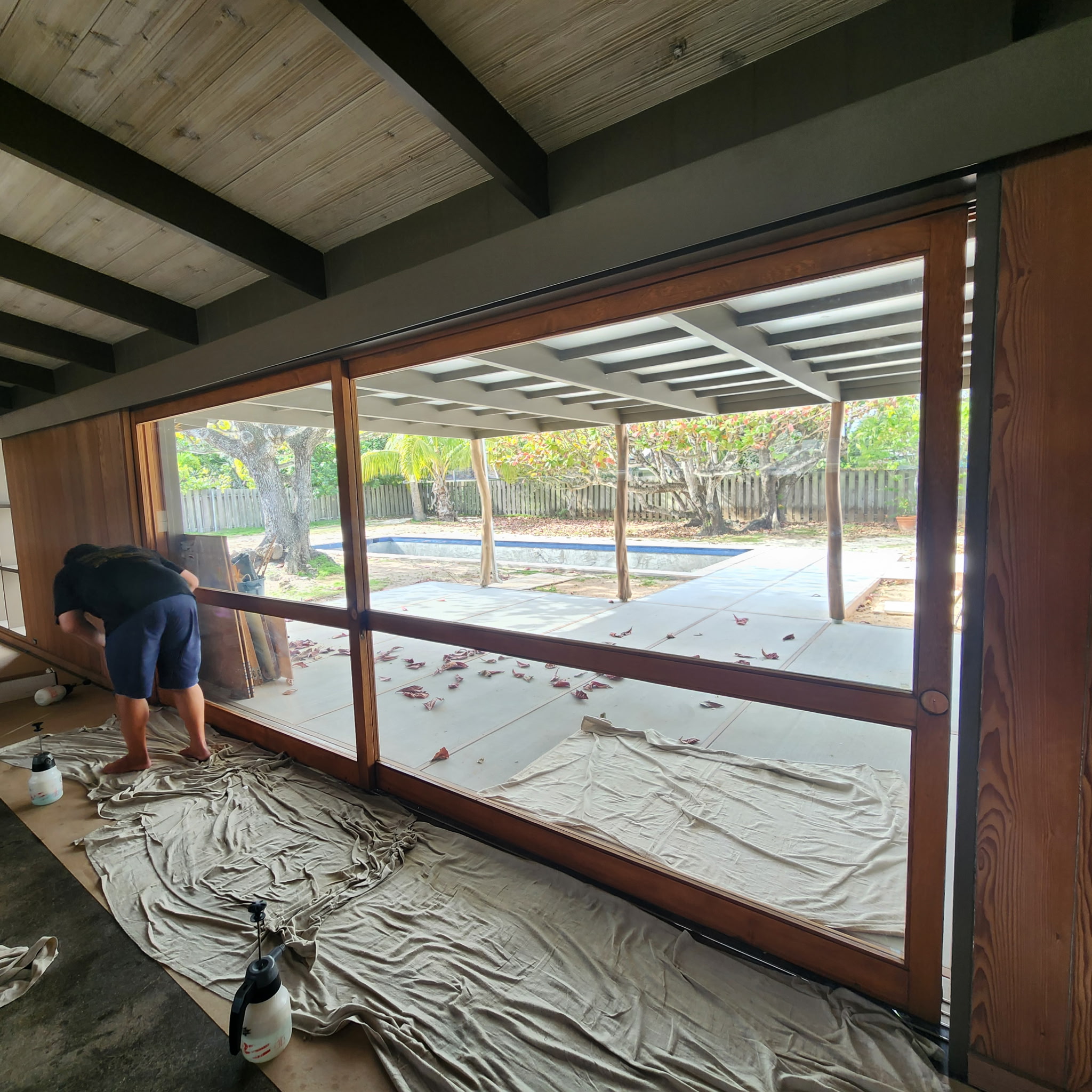 Solar control film for large glass by Honolulu Tinting Co.